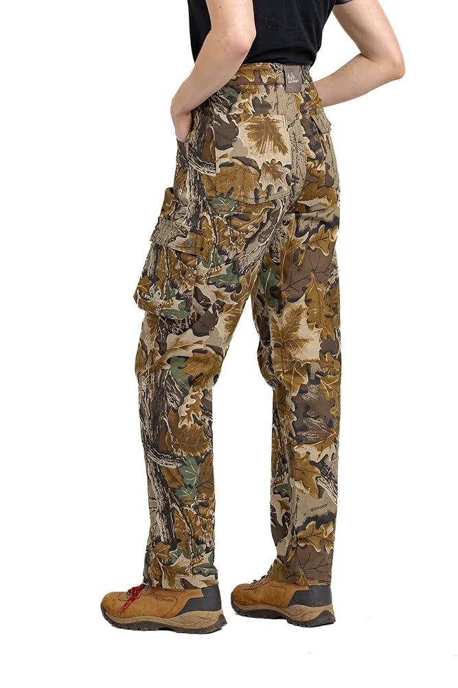 パンツ SEEKERS realtree 2way camo cargo pants Realtree Camo Cargo Women's Pants, 6 Pockets, Cotton Ripstop